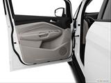  Inside of driver's side open door, window open photo